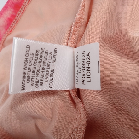 ONE WORLD SLEEVELESS PULLOVER BOHO MULTICOLOR DRESS‎ SIZE LG. NWT - Picture 8 of 11